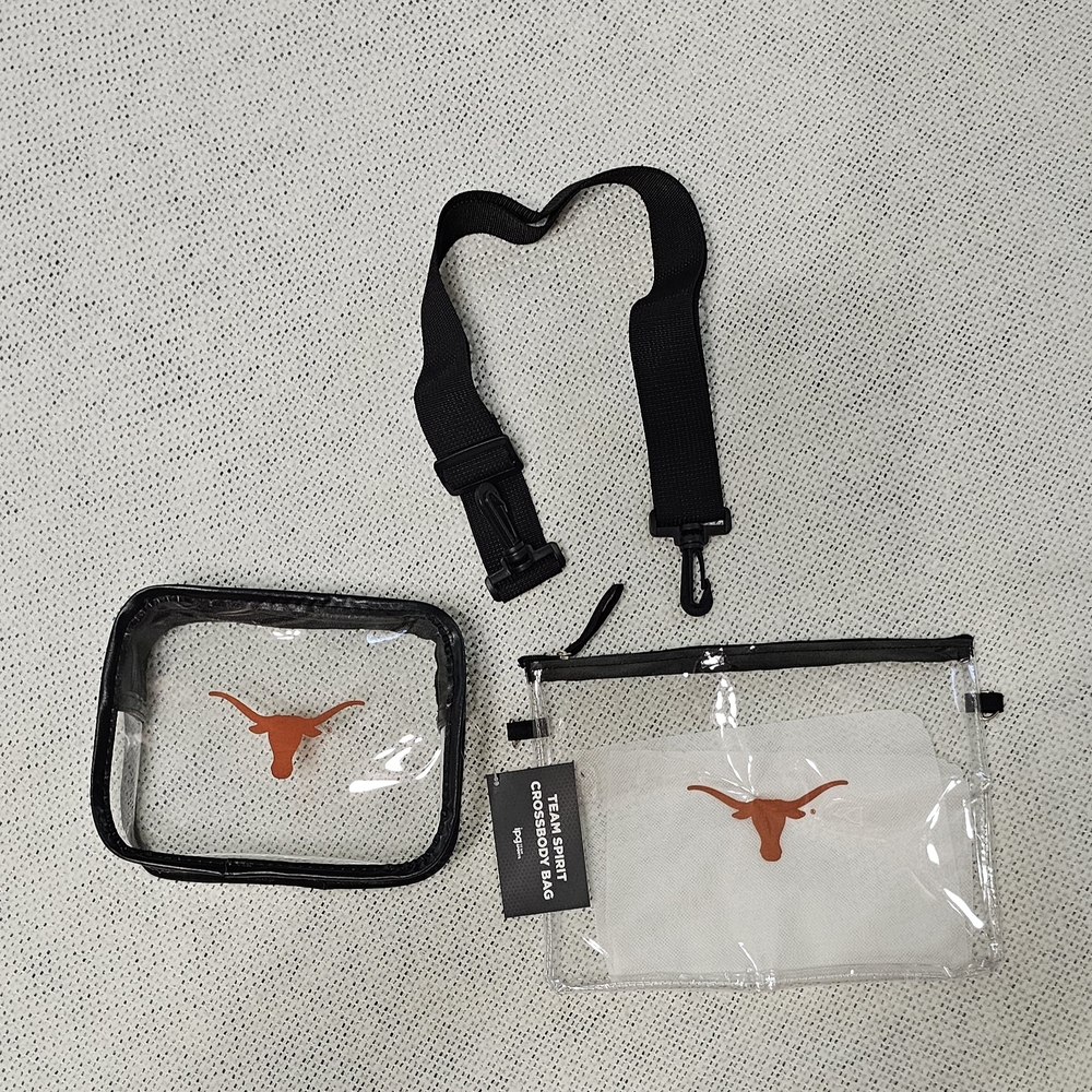 Texas Longhorns Clear Stadium Bag Set
